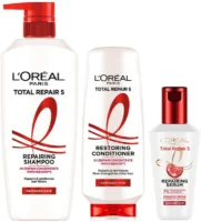 L’Oréal Paris Total Repair 5 Shampoo 650ml + Conditioner 175ml + Serum 40ml