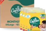 Cuddles Baby Diaper XXL (126 Pieces)