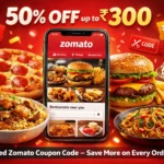Zomato coupon code: 50% upto ₹300