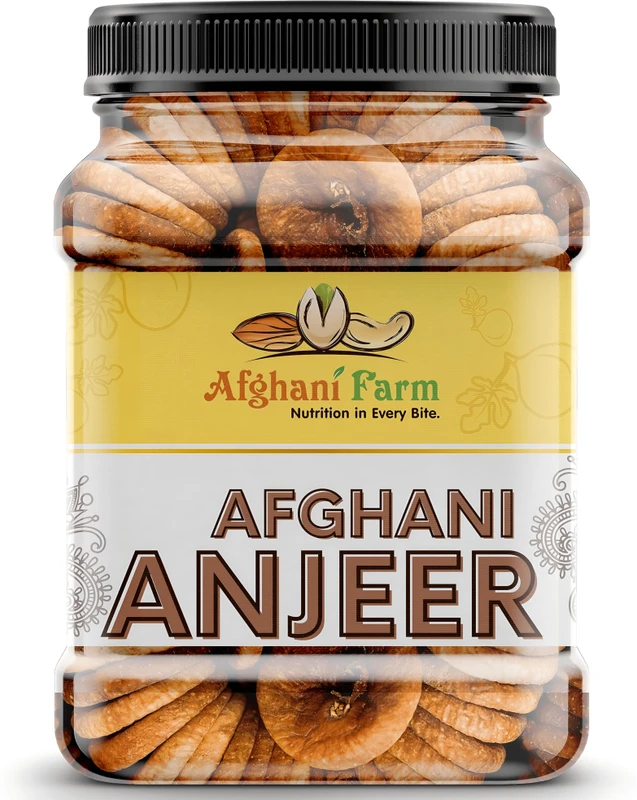 Afgani Farm Imported Anjeer Died Fig Figs(1 x 1000 g)