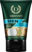 DENVER Acne Clear Facewash With Kaolin Clay and Neem Face Wash(100 g)
