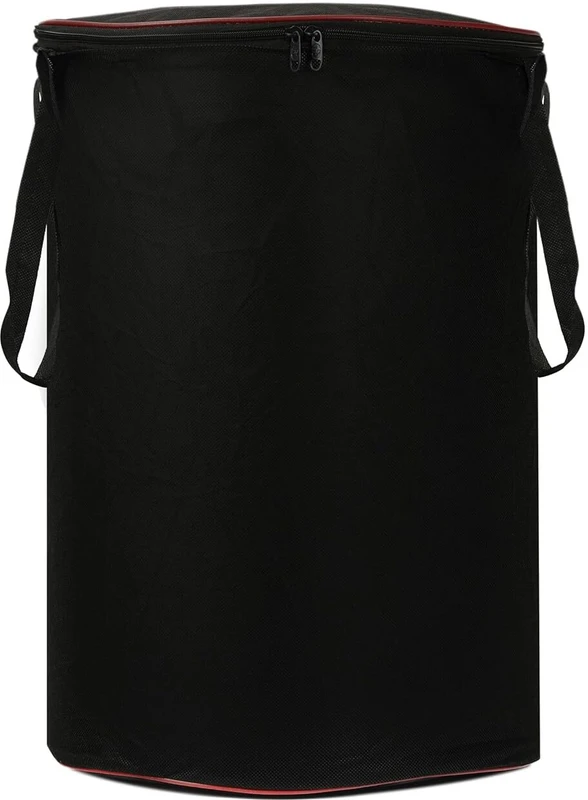 Abhikrafts 50 L Black Laundry Bag(Non Woven)