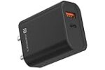 Portronics Adapto 45 22.5 W Mobile Charger Adapter with Dual Port