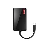 Lenovo 100 USB-C Travel Dock (Charging Host Upto 100W | 3xUSB)