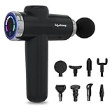 Lifelong Gun Massager for Pain Relief with 8 Massage Heads
