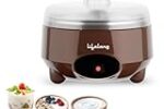 Lifelong Yogurt & Curd Maker for Home (1 Litre) (LLECM09)