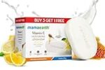 Mamaearth Vitamin C Moisturizing Lotion Soap (3 + 1 Free) (125 gm x 4)