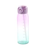 CELLO Inspire Large Sipper Water Bottle, 900ml Purple