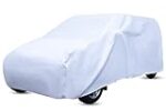 Amazon Brand – Solimo 7 Seater Car Cover, White
