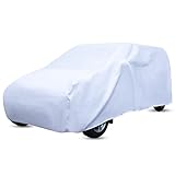Amazon Brand – Solimo 7 Seater Car Cover, White
