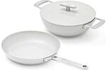 Ember Cookware Arcilla Ceramic Non Stick Induction Cookware Set of 2