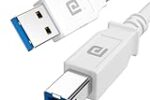 Portronics PrintLink 3 Printer Cable with USB Type-A to USB Type-B 10 Ft