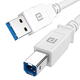 Portronics PrintLink 3 Printer Cable with USB Type-A to USB Type-B 10 Ft