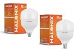 Halonix 50W LED Light Bulb | Cool Day Light (6500K) |Pack of 2