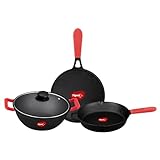 Pigeon Imperi Cast Iron Cookware 4 Pcs Set
