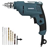 WONDERCUT 550W, Electric Drill WC-EDRF10-B+7, 100% Copper Motor