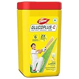 Dabur Glucoplus-C Instant Energy Glucose Powder (Lemon), 400g