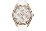 Guess Round 37mm White Dial Analog Women Watch – GW0098L4