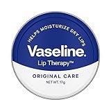 Vaseline Lip Tins Original Care, 17g for Moisturize Dry Lips