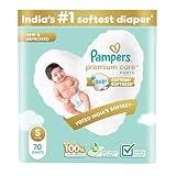 Pampers Premium Care Pant Style Baby Diapers | Small | 70 Count