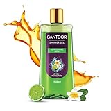 Santoor Refreshing Shower Gel With Natural Lemon & Frangipani Extracts 250ml