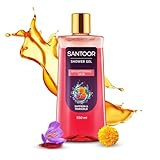 Santoor Brightening Shower Gel With Natural Saffron & Marigold Extracts 250ml
