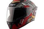 Vega Bolt Superhero ISI Certified Full Face Motorcycle Helmet