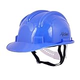 Aktion AK H11_BLU Safety Helmets Nape Type, IS 2925:1984 Color: Blue, Pack of 10