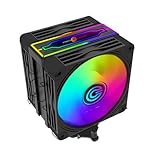 Circle Gaming CG 4P Duo ARGB CPU Air Cooler, Dual 120mm Fan