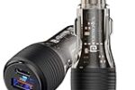 Portronics Car Power View Plus 55.5W Transparent Car Charger, Dual Port