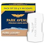Park Avenue Premium Men’s Soaps for Bath | 125g (Pack of 4)