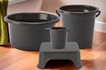 Kuber Industries Set of 4 Bathroom Combo Set | Bathing Set