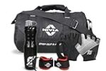 Nivia Gym Combo, Bag, Bottle, Gloves, Weightlifting Wrist Support