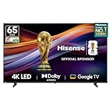 Hisense (65 inches) Smart LED E6N Series 4K Ultra HD Google TV
