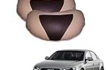 Kozdiko Brown Beige Neck Rest Set of 2 pcs for Audi A4
