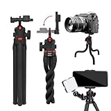 Amazon Basics Flexible Tripod with Hidden Phone Holder
