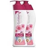 Dabur Gulabari Moisturizing Body Lotion – 800 ml (Pack of 400ml x 2)