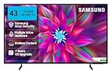 Samsung (43 inches) Crystal 4K Vista Pro Ultra HD Smart LED TV