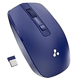 Ambrane Wireless Mouse with 2.4GHz, USB Nano Dongle