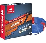 Havells LifeLine+ S3 | 1.5 sq.mm Copper Wire (180m-Blue)