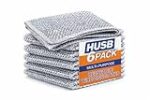 HUSB Non-Scratch Dish Wash Cloth (Pack of 6), Steel Wire Dishwashing Rags
