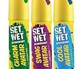Set Wet Cool, Body Spray For Men,Pack of 3,180 ml Each