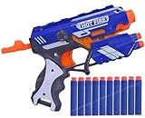 Toyshine Foam Blaster Gun Toy, Safe and Long Range, 10 Bullets