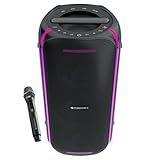 Zebronics Portable Bluetooth Speaker, 90W, Wireless Mic with Display (Party Fyre 100)