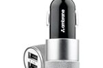Ambrane 12W Fast Car Charger, Dual USB Output