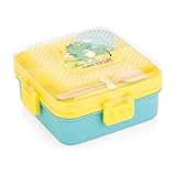ATTRO My Lunch 2 Layer Plastic Lunch Box Comes