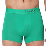 Underjeans by Spykar Men Green Solid Trunk UJNPTS044Green