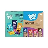Yogabar Protein Bar Combo, 16 Bars | Multigrain Energy Bar