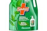 Savlon Herbal Sensitive Germ Protection Liquid Handwash Refill Pouch, 1.3L