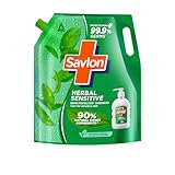 Savlon Herbal Sensitive Germ Protection Liquid Handwash Refill Pouch, 1.3L